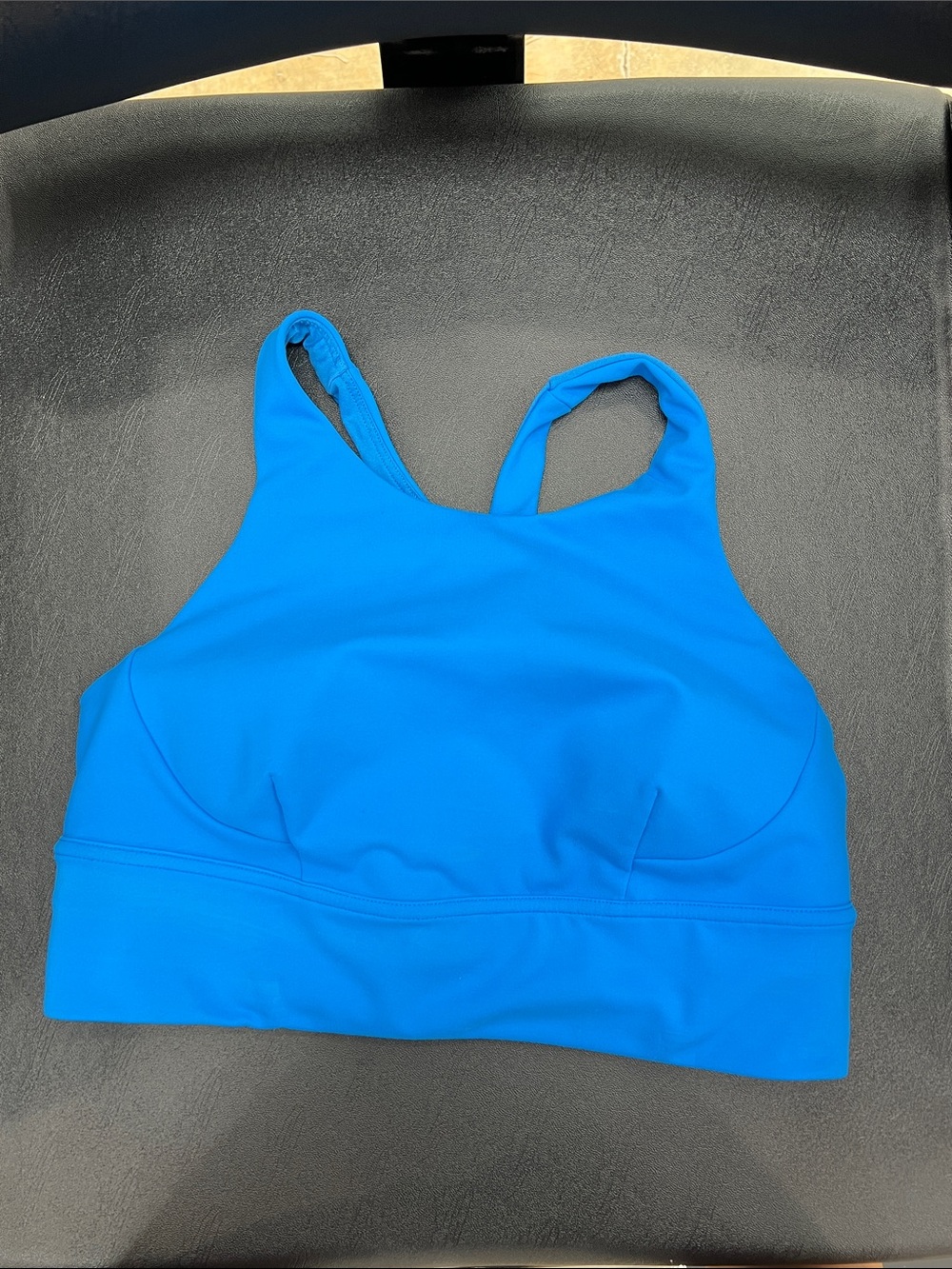 Lululemon poolside blue wunder train-Sports Bra size size 8